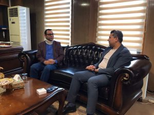 Read more about the article Undersecretary of the Ministry Imad Jassem receives Major General Dr. Saad Maan