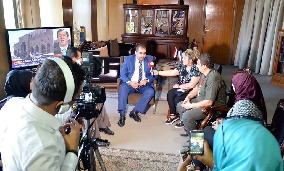 You are currently viewing manager General of the Iraqi Fashion House meets a media delegation