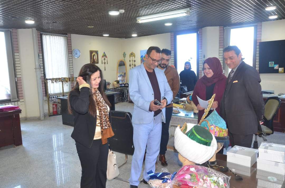 You are currently viewing The Iraqi House of Fashion receives the official of the Syrian Heritage Archives