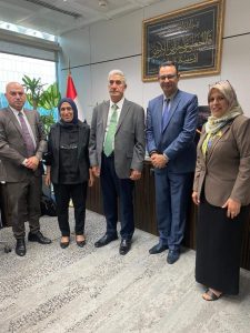 Read more about the article Undersecretary of the Ministry Imad Jassem meets with the Deputy Governor of the Central Bank..