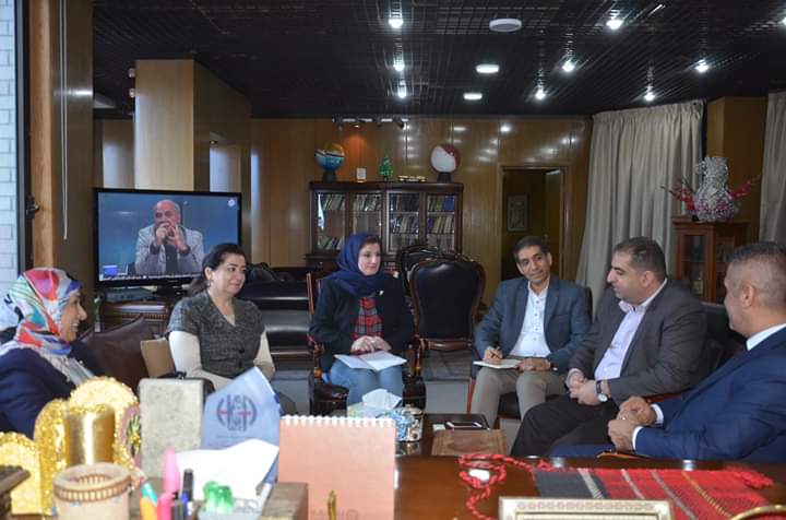 You are currently viewing General manager of the Iraqi Fashion House receives Iraq’s representative on the Board of “IRCICA”