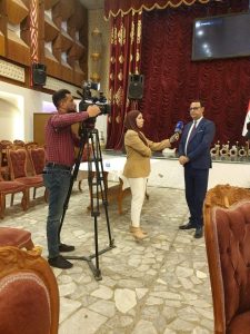 Read more about the article Imad Jassem participates in the conference of the Association for the Defense of Press Freedom in Iraq