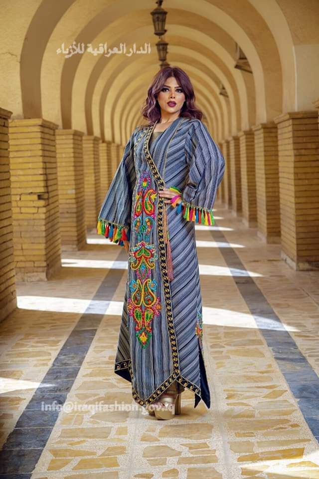 You are currently viewing The Iraqi House of Fashion… shines with its folkloric costumes in the atmosphere of the ancient Qishla