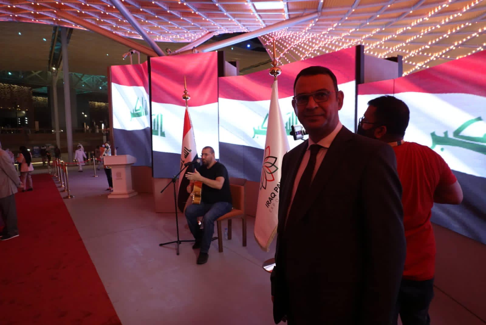You are currently viewing وزارة الثقافة تشارك في افتتاح الجناح العراقي في اكسبو دبي