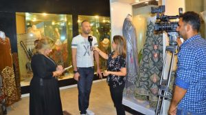 Read more about the article قناة الرشيد الفضائية في رحاب الدار العراقية للأزياء