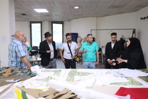 Read more about the article Al-Iraqiya Documentary Channel team hosted by the Iraqi Fashion House