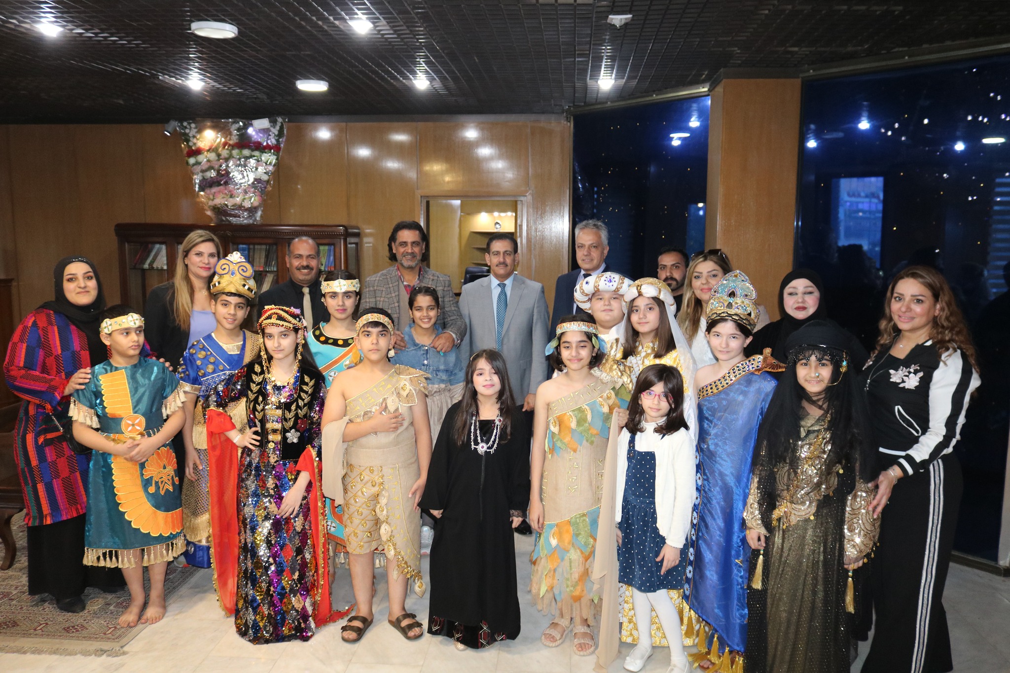 You are currently viewing The Iraqi Fashion House holds an artistic carnival for children